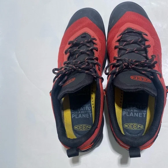 KEEN Dry Venture Men's Hiking Shoes in Red size 12 - Picture 5 of 13